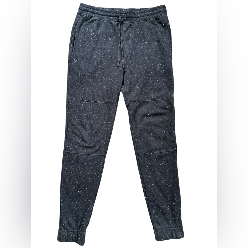 Jaywalker Joggers Wmn Large Gray Speckled Fleece Sweatpants Excellent Drawstring